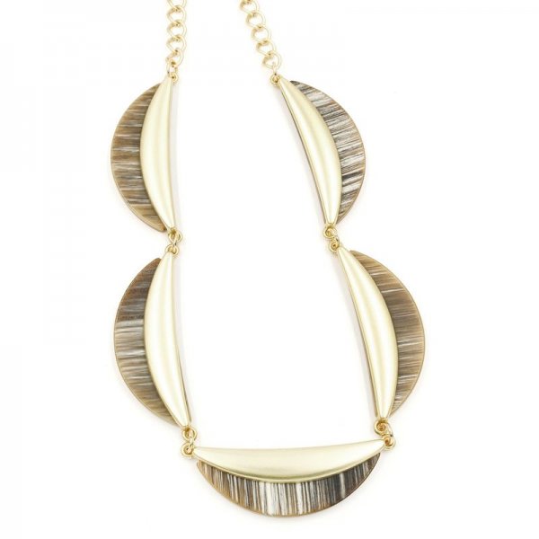 Celluloid Statement Necklace Set